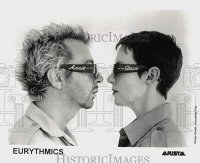 Press Photo Eurythmics, Music Group - Annie, Dave - srp32479-image