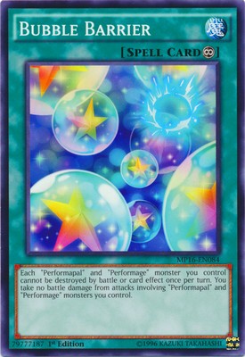 Bubble Barrier - MP16-EN084 - Common - 1st Edition Near Mint 2016 Mega Tin Singl-image