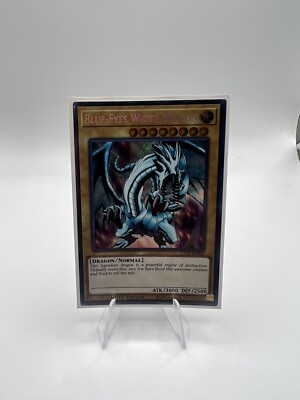 Yu-Gi-Oh! TCG Blue-Eyes White Dragon 2017 Mega-Tins Promos CT14-EN002 Limited...-image