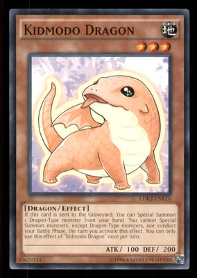 Yugioh Kidmodo Dragon #LDK2-ENK16 Legendary Decks II LP-image