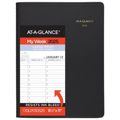 2025 Appointment Book Planner, Weekly, 8-1/4