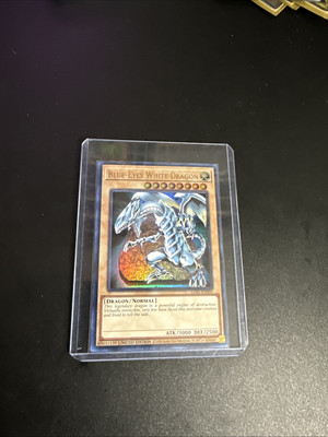 Blue-Eyes White Dragon LC01-EN004 Yu-Gi-Oh Legendary Collection 1 Limited-image