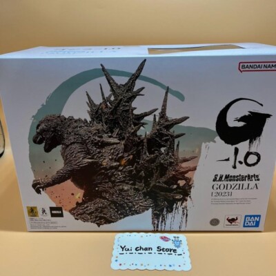 S.H.MonsterArts GODZILLA 2023 Godzilla Minus One BANDAI 160mm Figure From Japan-image