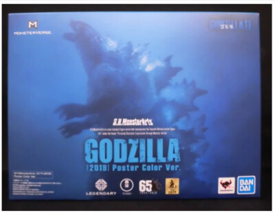 【New】Bandai S.H.MonsterArts Godzilla 2019 Poster Color ver. Figure JP Free Ship-image