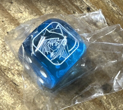 Rare Chase Blue Dark Magician Girl DMG Yugioh D6 Dice Legendary Duelists Set F3-image