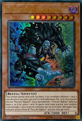 Danger! Bigfoot! - Ultra Rare - 2019 Mega-Tin Mega-Pack - MP19-IT136 ITA New-image