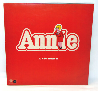Annie A New Musical Original Soundtrack 1977 Vinyl LP PROMO COPY Columbia 34712-image