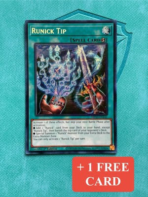 Runick Tip - 25th Anniversary Tin: Dueling Heroes Mega Pack -MP23-EN241-image
