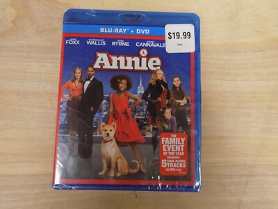 Annie Blu-ray + DVD, 2015 2-Disc Set NEW SEALED-image