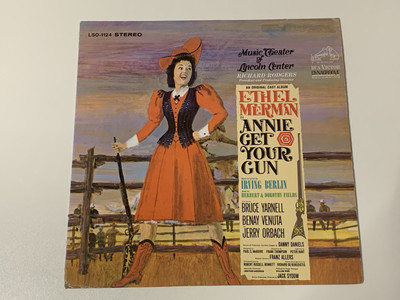 Ethel Merman Annie Get Your Gun LP Vinyl RCA Victor LSO 1124 Original Cast 1963-image