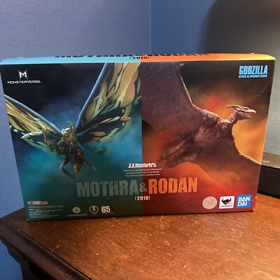 S.H. Monsterarts MOTHRA & RODAN 2019 Pre Owned, Read Description!!!!!-image