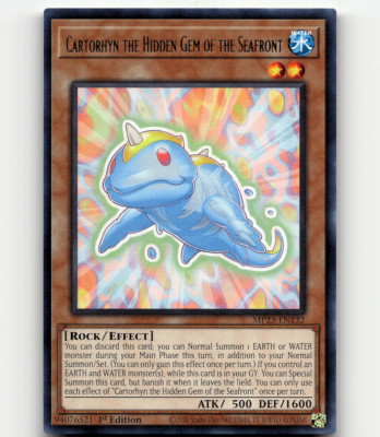 Yugioh Cartorhyn the Hidden Gem of the 25th Anniv. Tin: Dueling Heroes Mega Pack-image