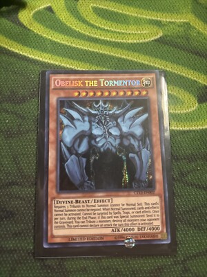 Obelisk the Tormentor CT13-EN002 Limited Edition Secret Rare YuGiOh-image