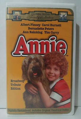 Annie 1997 Broadway Tribute Edition Clam Shell VHS -image