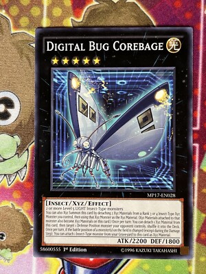Yugioh Digital Bug Corebage MP17-EN028 Single-image