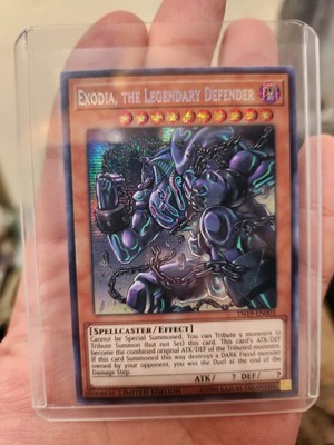Exodia, the Legendary Defender TN19-EN003 2019 Gold Sarcophagus Tin Limited Ed-image