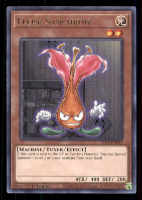Fleur Synchron Legendary Duelists: Synchro Storm #LED8-EN031 Rare-image