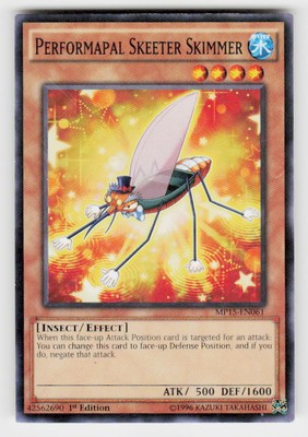 2015 Mega-Tins Mega Pack #MP15-EN061 Performapal Skeeter Skimmer 1st Edition-image
