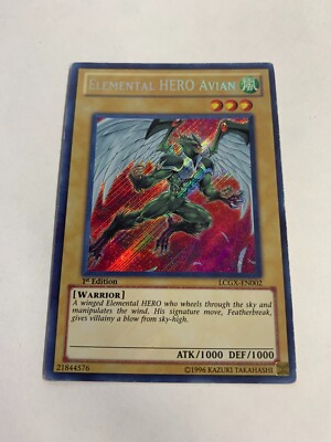 Elemental HERO Avian (Alternate Art) LCGX-EN002 Yu-Gi-Oh Legendary Collection-image