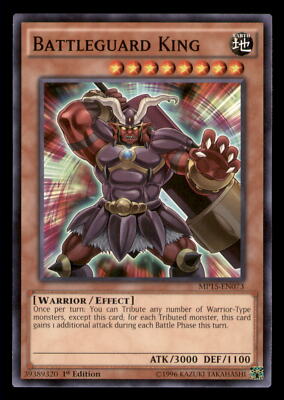 Yugioh Battleguard King #MP15-EN073 2015 Mega-Tins Mega Pack LP-image