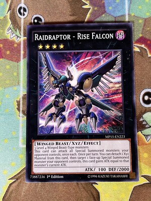 Yugioh Raisraptor - Rise Falcon MP15-EN223-image