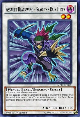 2017 Mega-Tins Mega Pack #MP17-EN095 Assault Blackwing-image