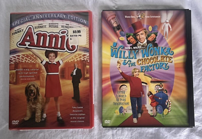 Annie Special Anniversary Edition~ New!   Also Willy Wonka-Opened-Great!-image