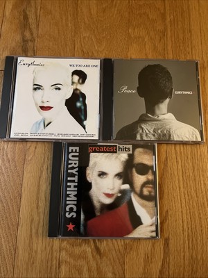 EURYTHMICS 3 CD “We Too Are One, Peace, Greatest” Annie Lennox like Kate Bush-image