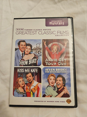 TCM Show Boat/ Aniie Get Your Gun/ Kiss Me Kate/ Seven Brides DVD-image