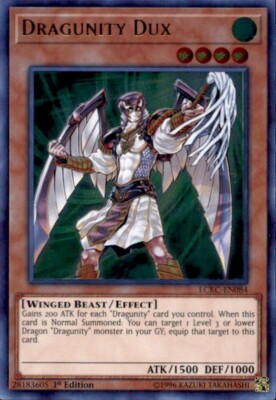 Yugioh Dragunity Dux Ultra Rare LCKC-image