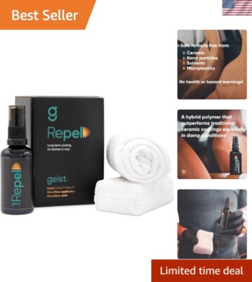 Repel | Solvent Free Hybrid Polymer Coating for Leather | Against dye Transfe...-image