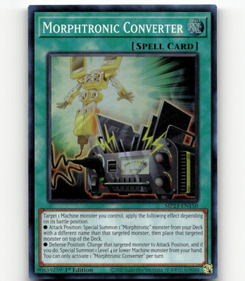 Yugioh Morphtronic Converter 25th Anniv. Tin: Dueling Heroes Mega Pack-image