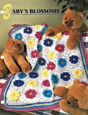 Babys  Blossoms  Annies  Attic Crochet Afghan Pattern Page-image