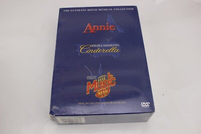 Ultimate Movie Musical Collection: Annie Cinderella The Music Man (DVD, 2003)-image