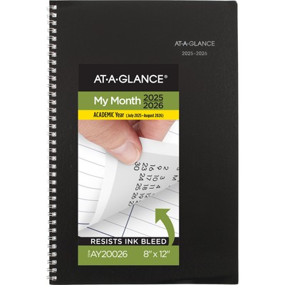 Planner 2025-2026 Academic, Monthly, 8