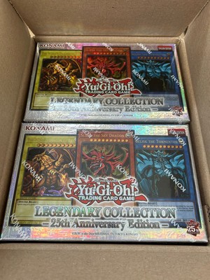 Yu Gi Oh 25th Legendary Collection Anniversary Edition EU Edition 1 Carton 6 Box-image
