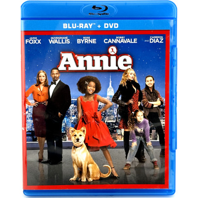 ANNIE (2014) BLU-RAY Foxx Wallis Byrne-image
