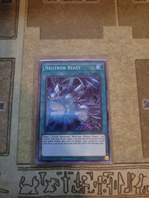 YUGIOH NEUTRON BLAST LCKC-EN041 SECRET 1ST EDITION NM-image