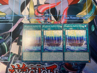 Yu-Gi-Oh! Marincess Battle Ocean LED9-EN044 Common 1st Edition English NM x3-image
