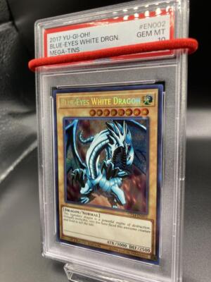 PSA10 Blue-Eyes White Dragon Secret CT14-EN002 English Yu-Gi-Oh!-image