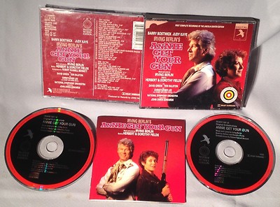 Cd Soundtrack Annie Get Your Gun Barry Bostwick Judy Kaye Near Mint-image