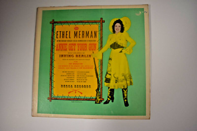 Ethel Merman Annie Get Your Gun Soundtrack LP 1949 Original Vinyl Album-image
