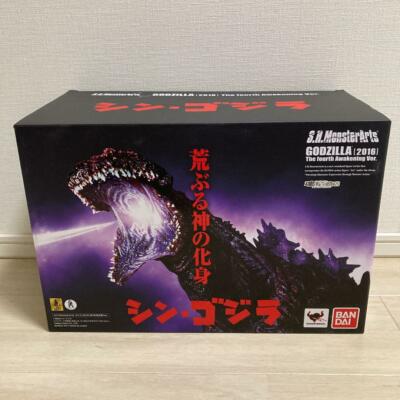 S.H.Monsterarts Shin Godzilla 2016 The Fourth Awakening Ver Bandai Action Figure-image