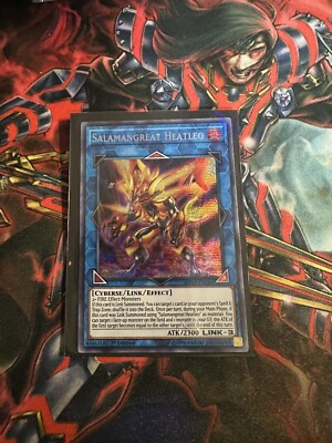 Yu-Gi-Oh! TCG Salamangreat Heatleo 2019 Gold Sarcophagus Tin Mega Pack...-image