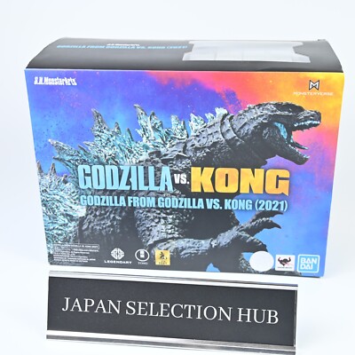Bandai Spirits S.H.MonsterArts GODZILLA from Movie GODZILLA VS. KONG (2021) NEW-image