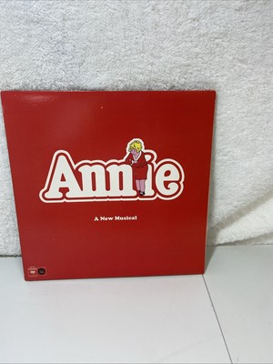ANNIE A NEW MUSICAL VINYL LP  ORIGINAL CAST COLUMBIA MASTERWORKS VG-image