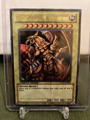 YuGioh The Winged Dragon of Ra LC01-EN003 NM (Limited Ed.) Ultra Rare Card-image