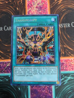 Yu-Gi-Oh! Transmodify MP14-EN106 1st Edition Secret Rare NM -image