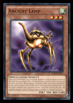 Yugioh Ancient Lamp #LDK2-ENK14 Legendary Decks II LP-image