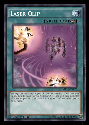 Yugioh Laser Qlip #MP15-EN172 2015 Mega-Tins Mega Pack LP-image